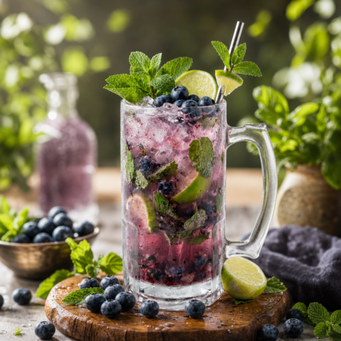 blueberry mojito